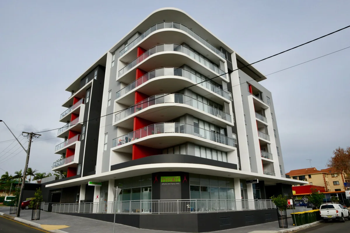 The Beleira building on the corner of Keira and Campbell Streets, Wollongong